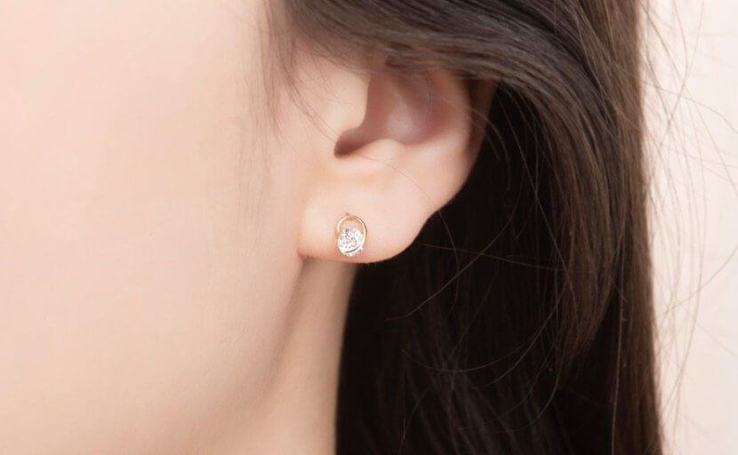 Bông Tai Vàng 14K - MOON Jewelry