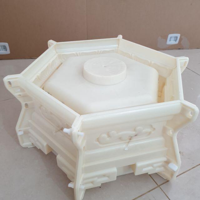 Khuôn đúc chận đôn bệ lục giác 60