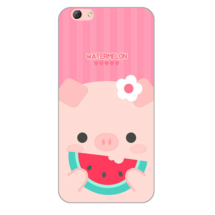 Ốp lưng dẻo cho Oppo F3 Plus _Pig 04