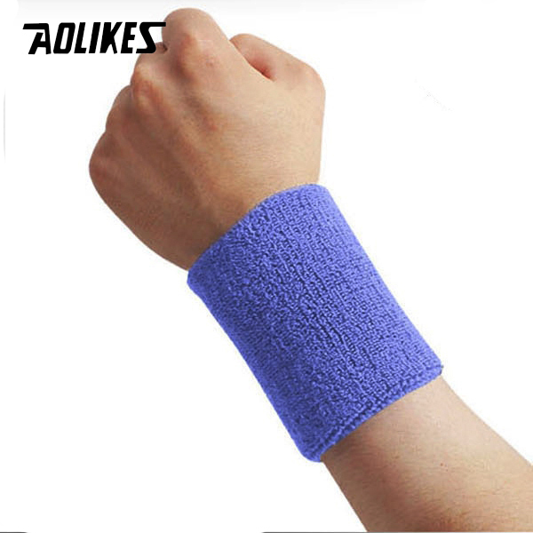 Băng chặn thấm mồ hôi cổ tay AOLIKES A-0230 Sport Fitnes Absorb Sweat And Wrist Protctor