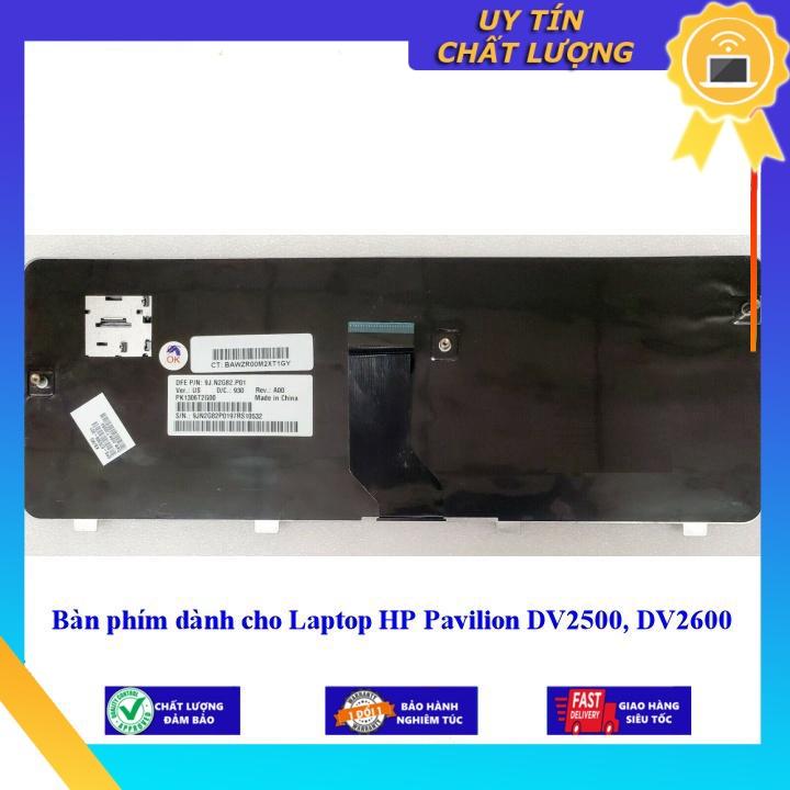 Hình ảnh Bàn phím dùng cho Laptop HP Pavilion DV2500 DV2600  - Hàng Nhập Khẩu New Seal