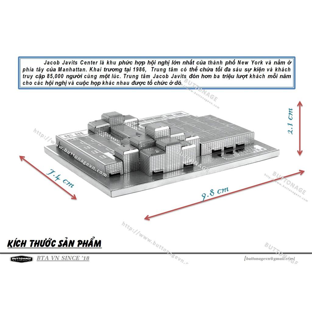 Mô Hình Lắp Ráp 3d Tòa Nhà Trung tâm hội nghị Jacob K. Javits