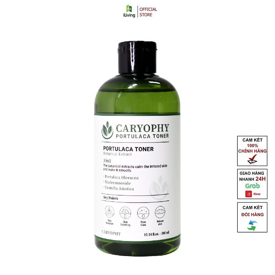 Toner cho da mụn Caryophy Portulaca 300ml CARTCDM300