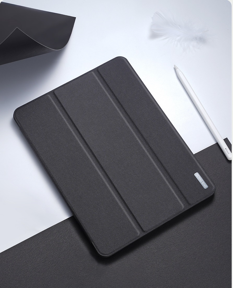 Bao da chống sốc kèm khay đựng bút cho Apple iPad Gen 7 10.2 inch thương hiệu DUX DUCIS Domo Series cao cấp - Hàng nhập khẩu.