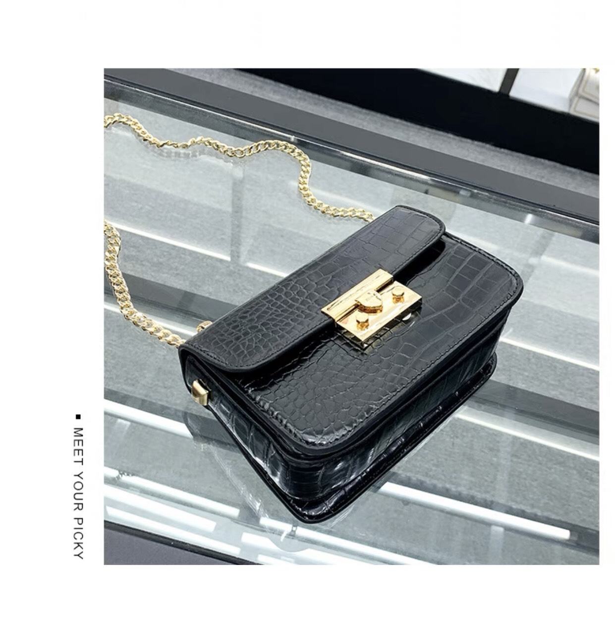 Túi đeo bên đeo chéo size 18cm thời trang đẹp