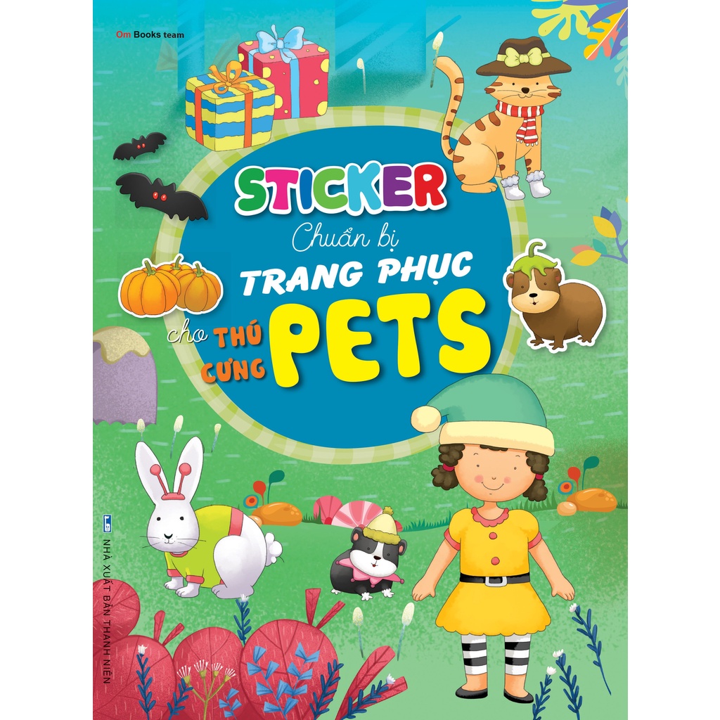 Sách - Combo 6 cuốn: Sticker chuẩn bị trang phục