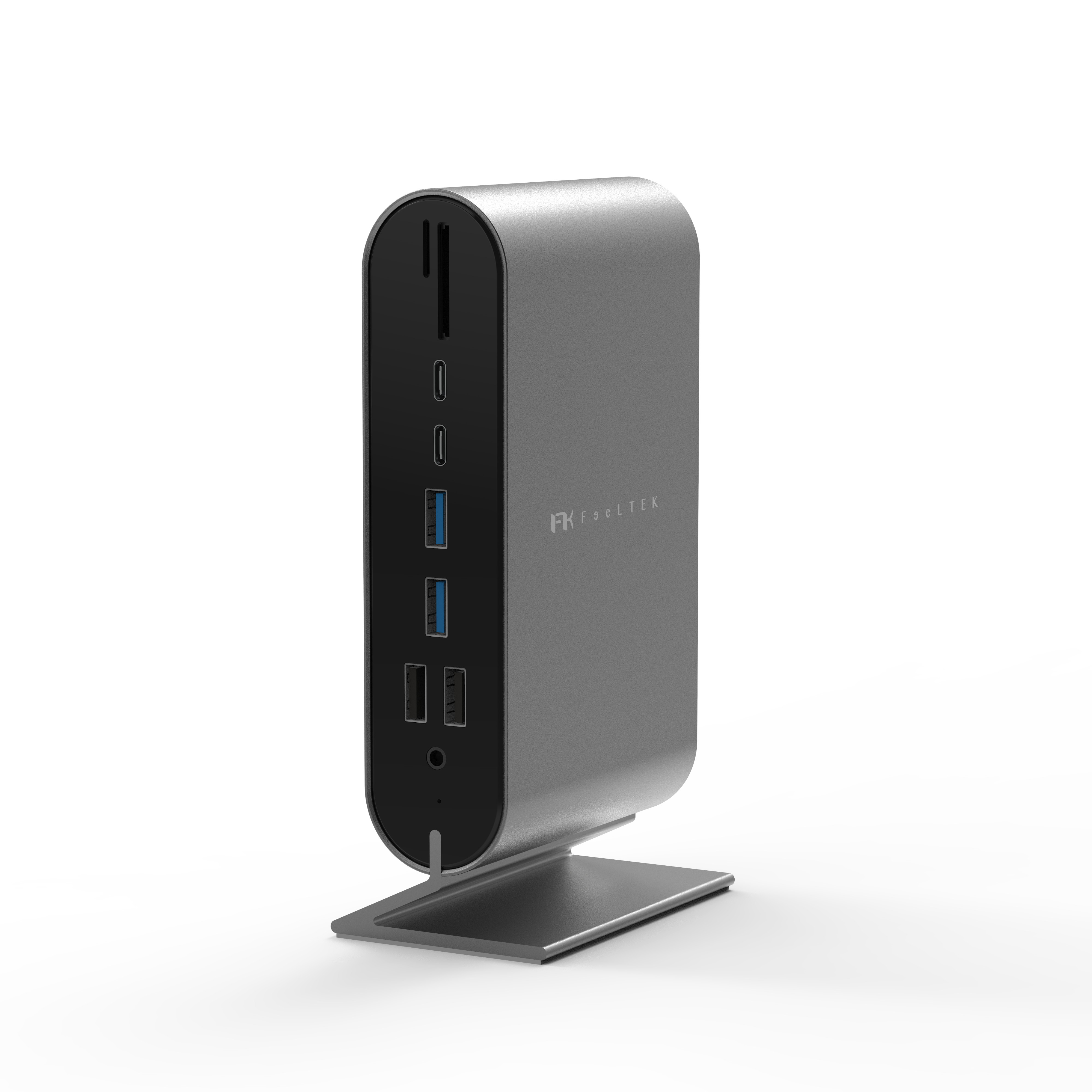 Bộ chia cổng đa năng Mega 16 in 1 USB-C Docking Station Hub Feeltek- Hàng chính hãng