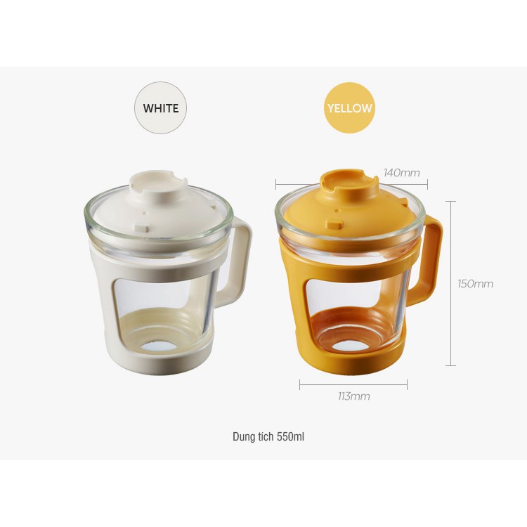 Ly Mỳ Thủy Tinh Chịu Nhiệt Cao Cấp LLG480 dung tích 500ml