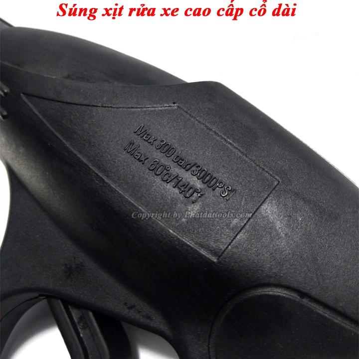 Súng rửa xe cao cấp cổ dài ren 21