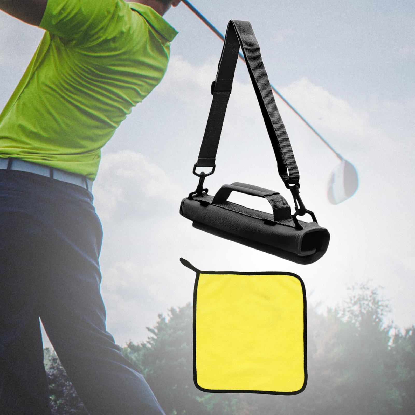 Golf Sunday Bag Outdoor Sports with Shoulder Strap Teens Golf Club Carry Bag