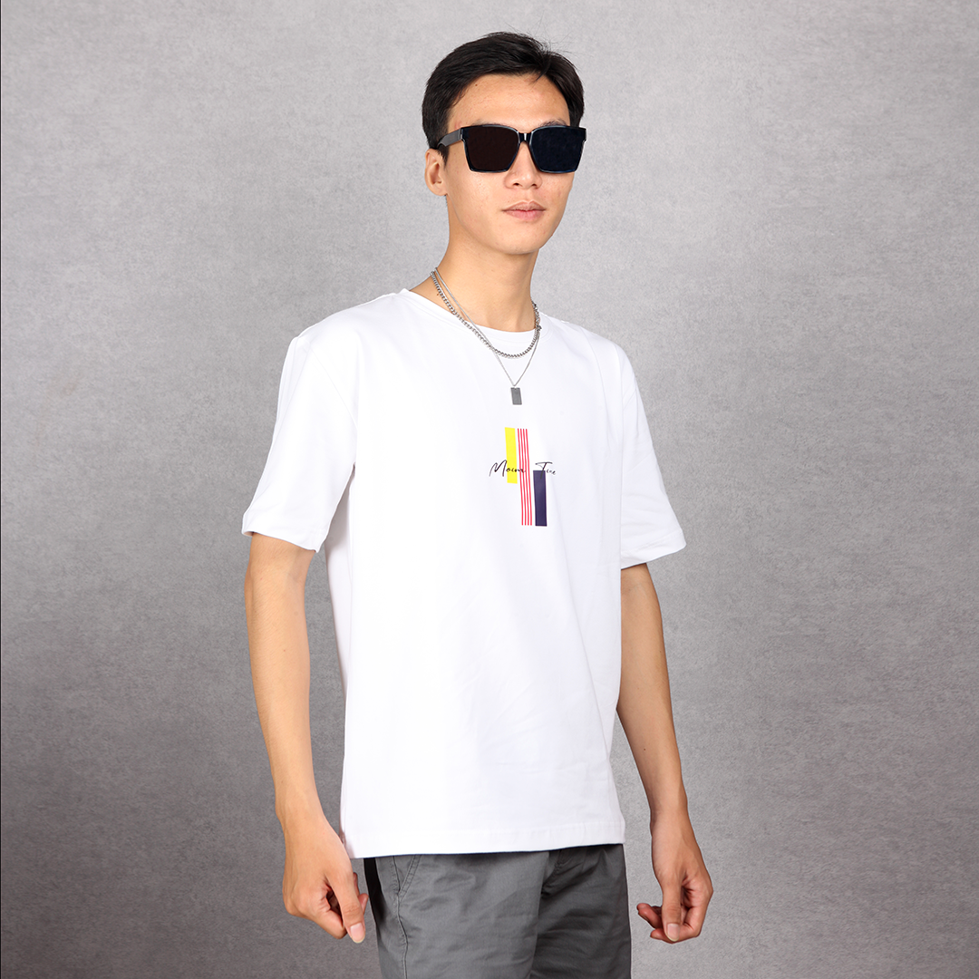 Áo thun unisex nam nữ áo thun cặp basic form rộng vải cotton cho cặp đôi Nhã Dung Store