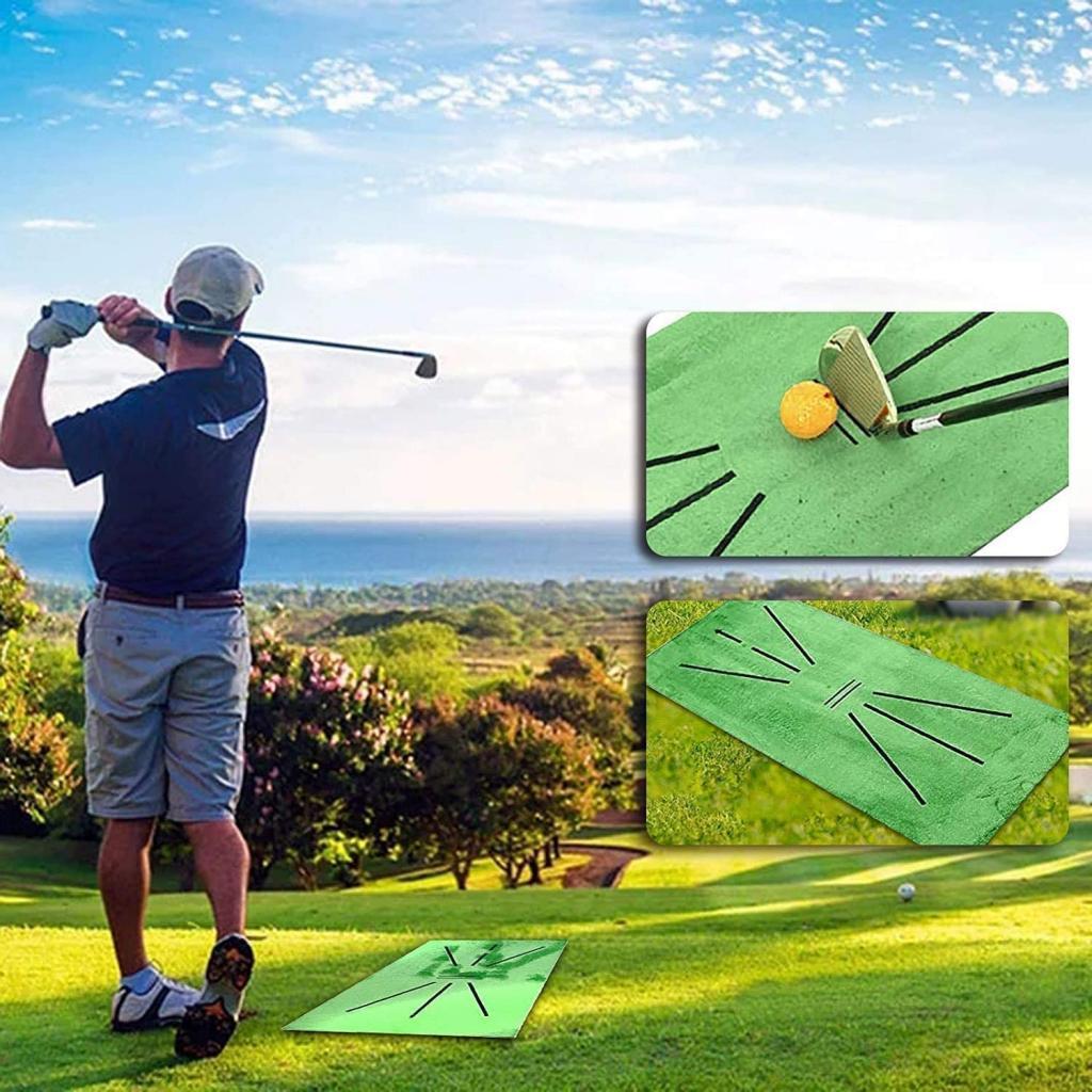 2x60x30cm Golf Training Mat Rug Swing  Batting   Home