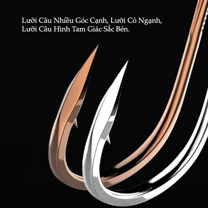 Lưỡi câu cá CJF SĂN RỒNG có ngạnh Nhật Bản siêu bén siêu bền cao cấp