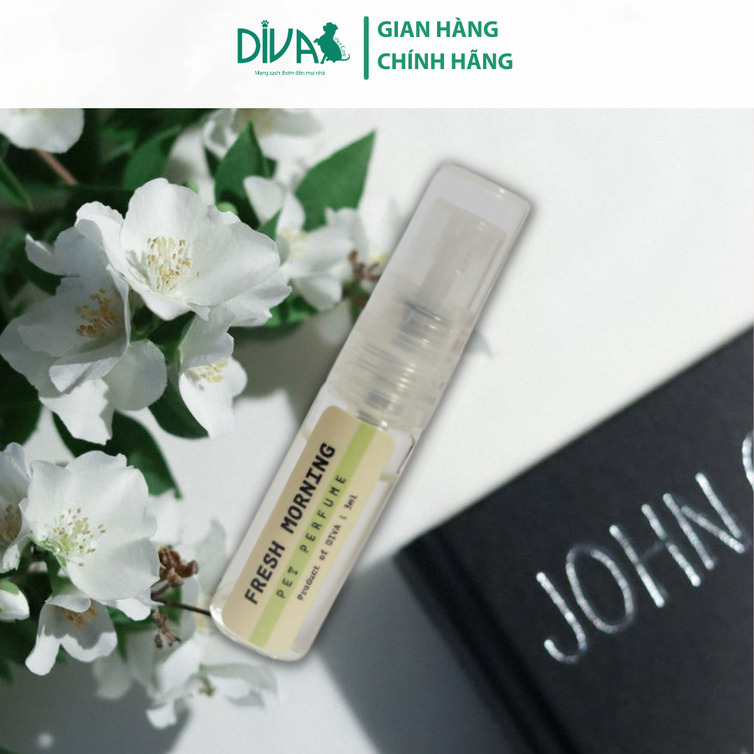 NƯỚC HOA CAO CẤP CHO THÚ CƯNG DIVA - FRESH MORNING 2.5ML