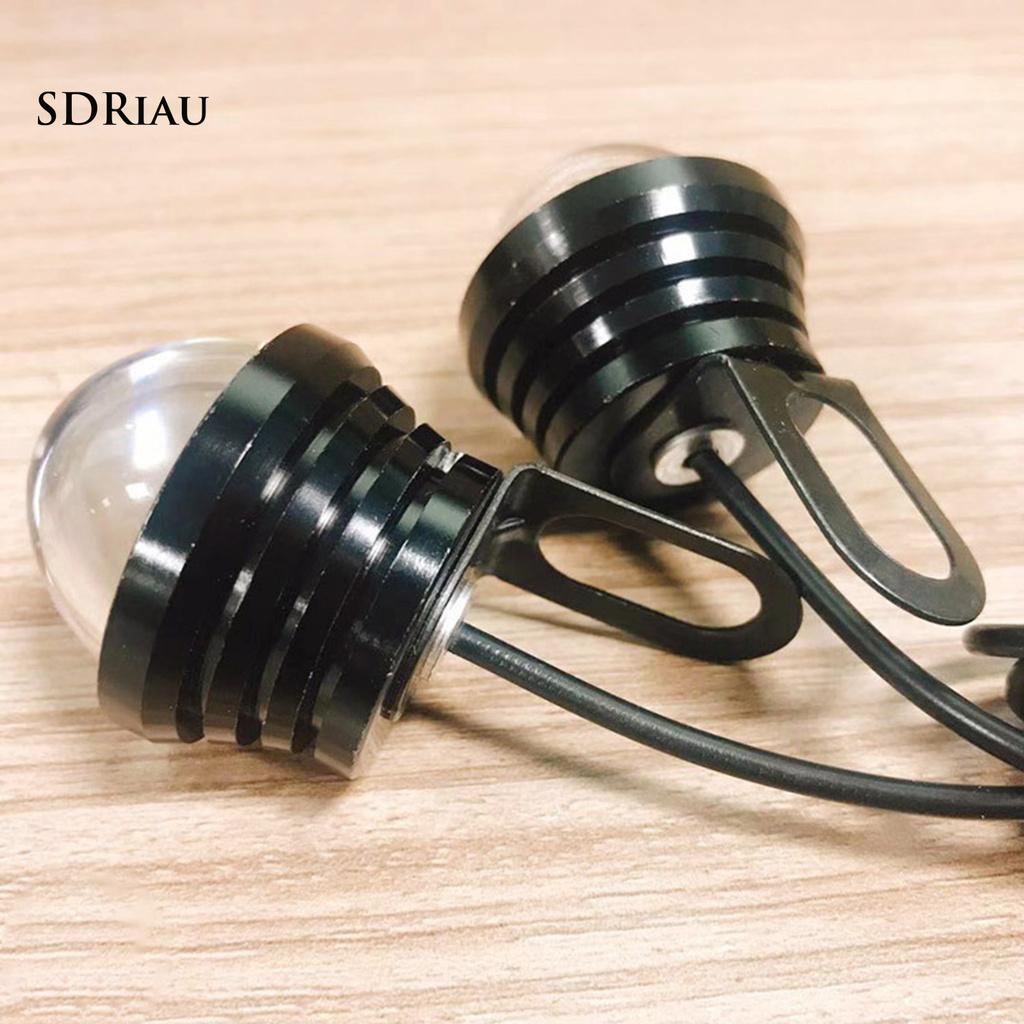 Set 2 Đèn Chiếu Sáng Ban Ngày Chống Thấm Nước Cho Xe Hơi