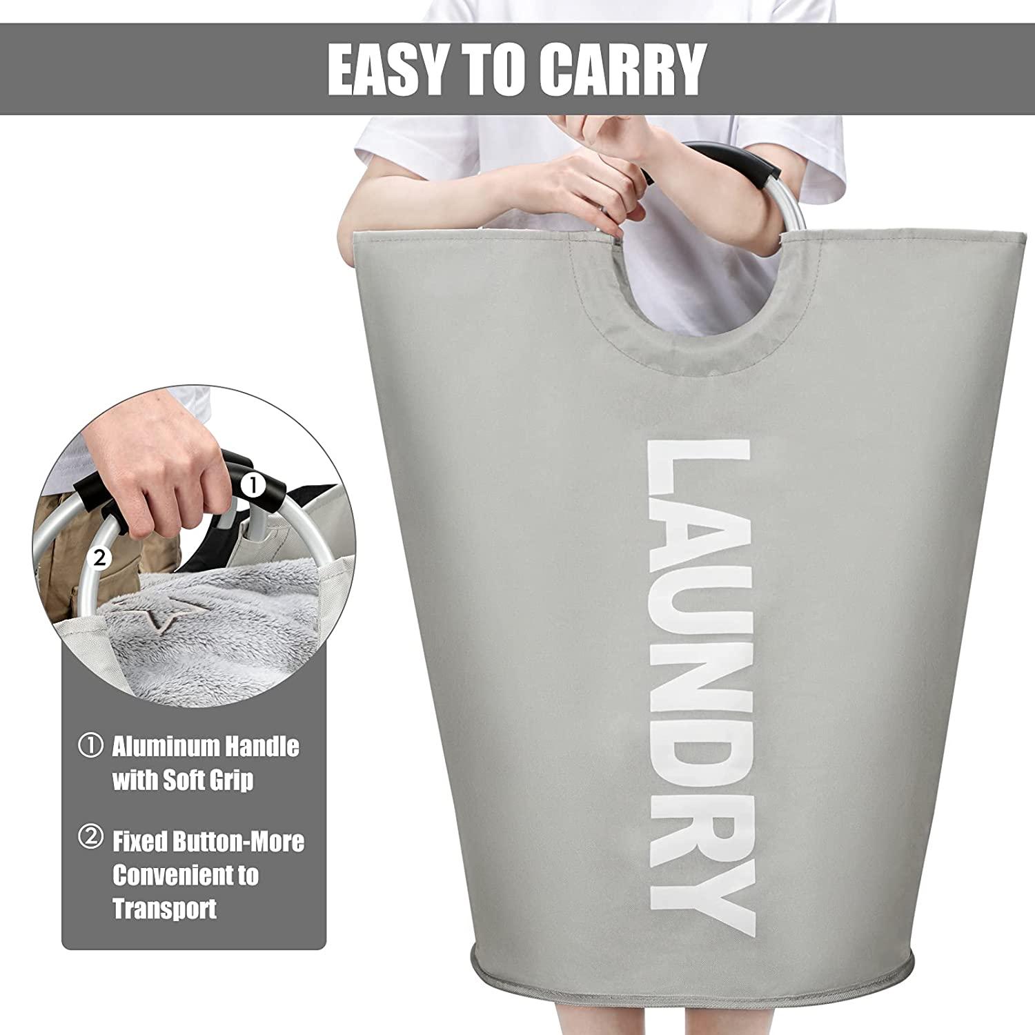 Giỏ đựng đồ giặt lớn Túi đựng đồ giặt có thể thu gọn, Đồ giặt có thể gập lại