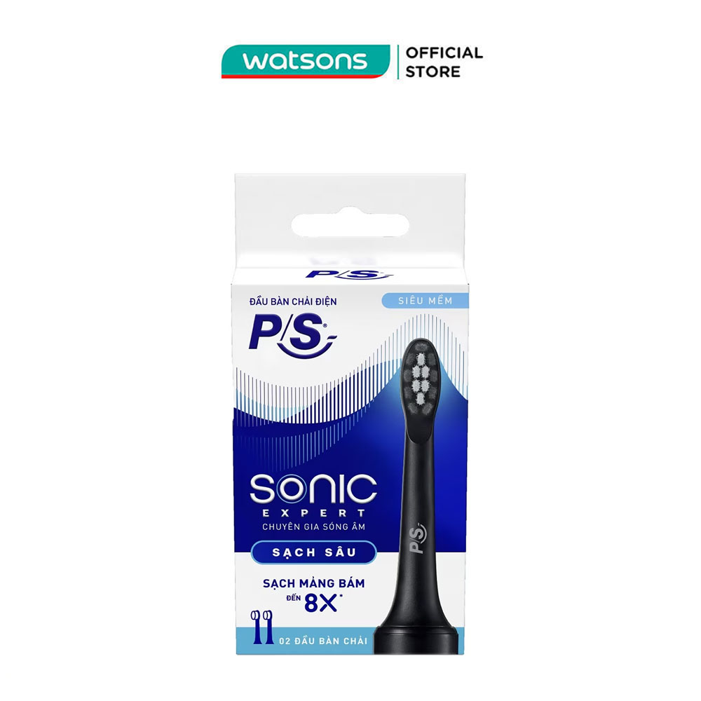Bộ 2 Đầu Bàn Chải Điện P/S Sonic Expert .#Màu Hồng