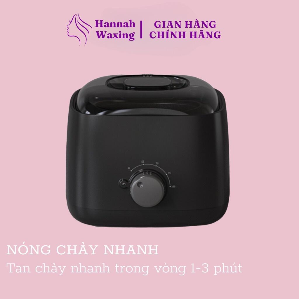 Combo 100gr Sáp Sữa Dừa Premium+Nồi Nấu Sáp Wax Lông Chống Dính Thế Hệ Mới HANNAH WAXING Tặng Que