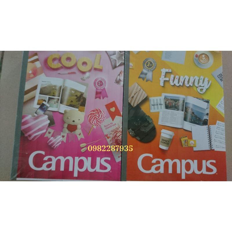 Vở kẻ ngang 200 trang campus