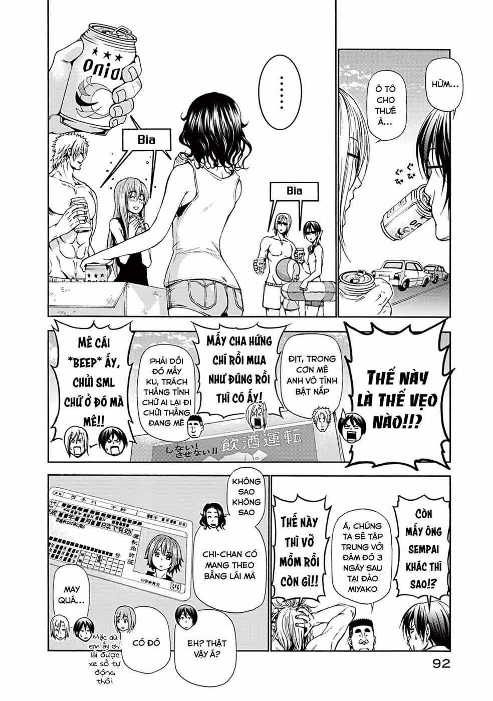 cô gái thích lặn - grand blue chapter 16 3