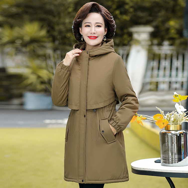 Áo Khoác Cotton Lót Lông Dày Ấm Lịch Sự Phong Cách Hàn Quốc AK12 - Hàng Quảng Châu Cao Cấp