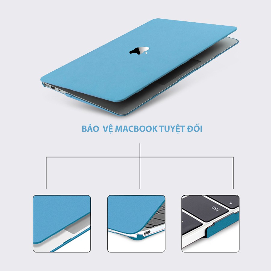 COMBO Case, ốp kèm phủ phím dành cho Macbook Air 13 2020/M1, Pro 13 2020/ M1 - Hàng Chính Hãng SMTech