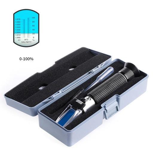 Bút Đo Mặn bể nước mặn- Ống Nhòm Đo Độ Mặn – Khúc Xạ Kế Hồ Cá Biển - phụ kiện hồ nước mặn - shopleo