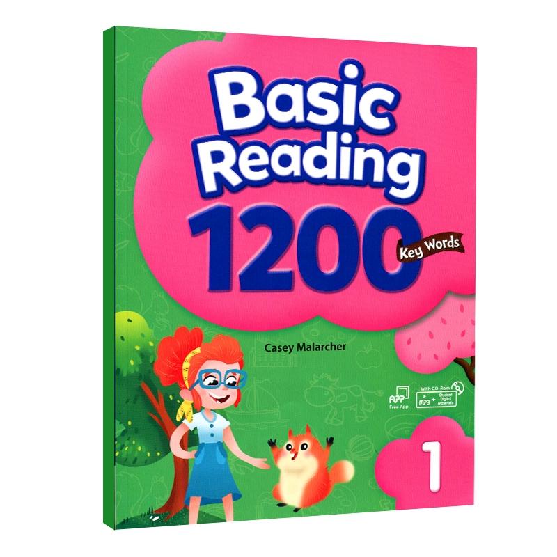 Basic Reading 1200 Key Words 1,2,3 - Student Book with Workbook High Beginner_Intermediate A1 + Free audio mp3 - Sách chuẩn nhập khẩu trực tiếp từ NXB Compass