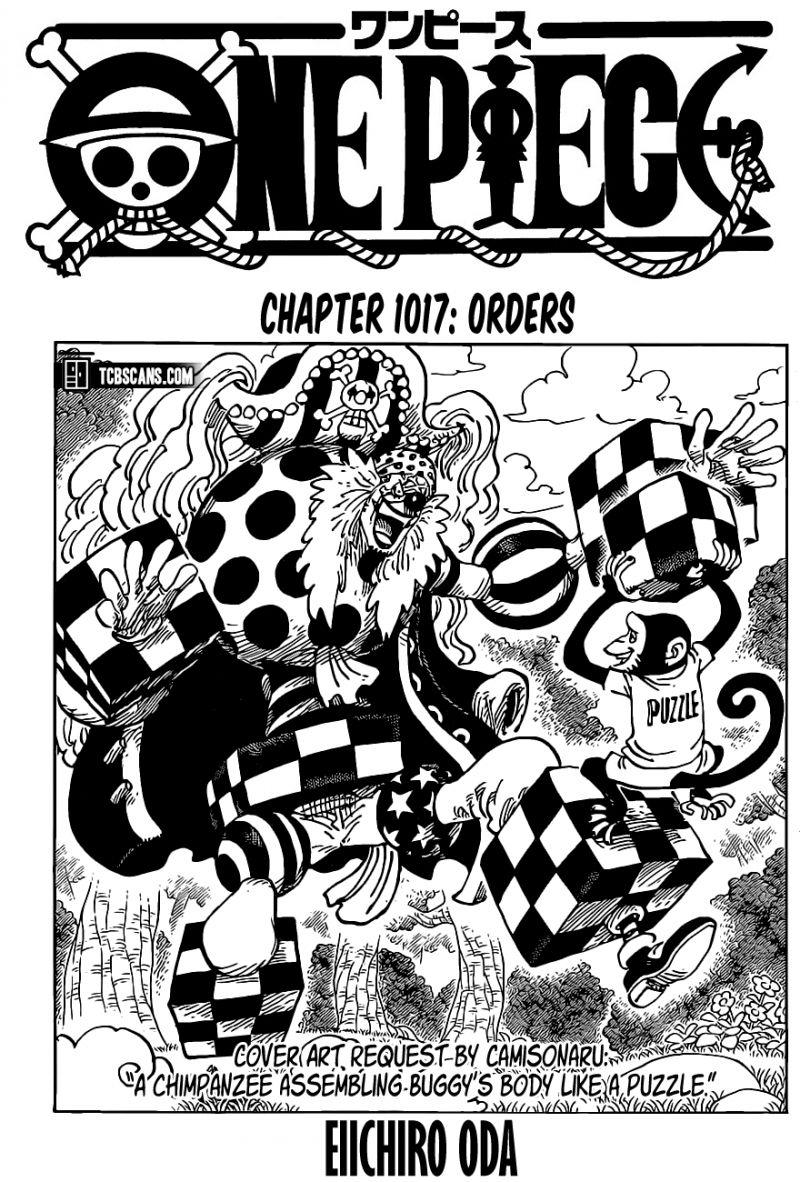 đảo hải tặc - one piece chapter 1017 1
