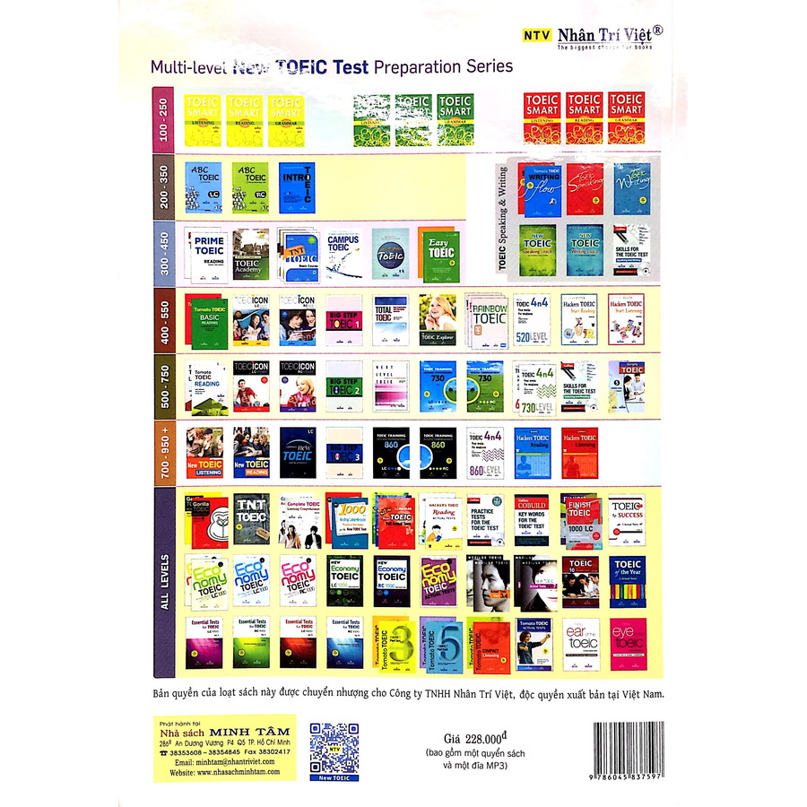 New TOEIC 4n4 - 620 Level (Kèm CD)