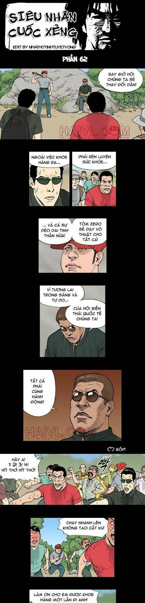 siêu nhân cuốc xẻng chapter 62 1