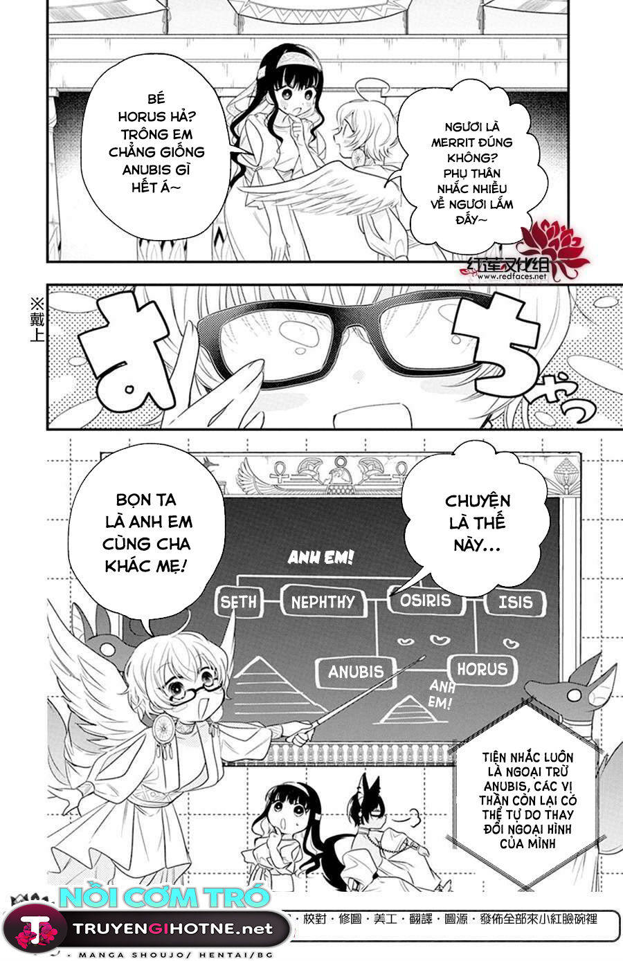 merritt và vị thần ai cập rảnh rỗi chapter 3.1 10