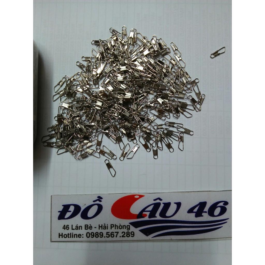 Khuy Khóa Mạ Inox Phụ Kiện Câu Cá