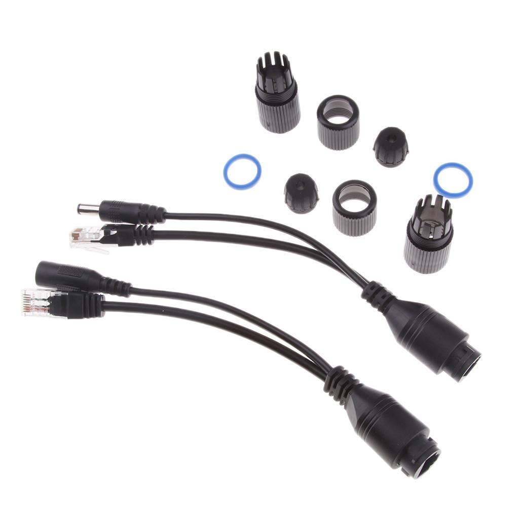Passive Power Over Ethernet Adapter POE Cable Splitter