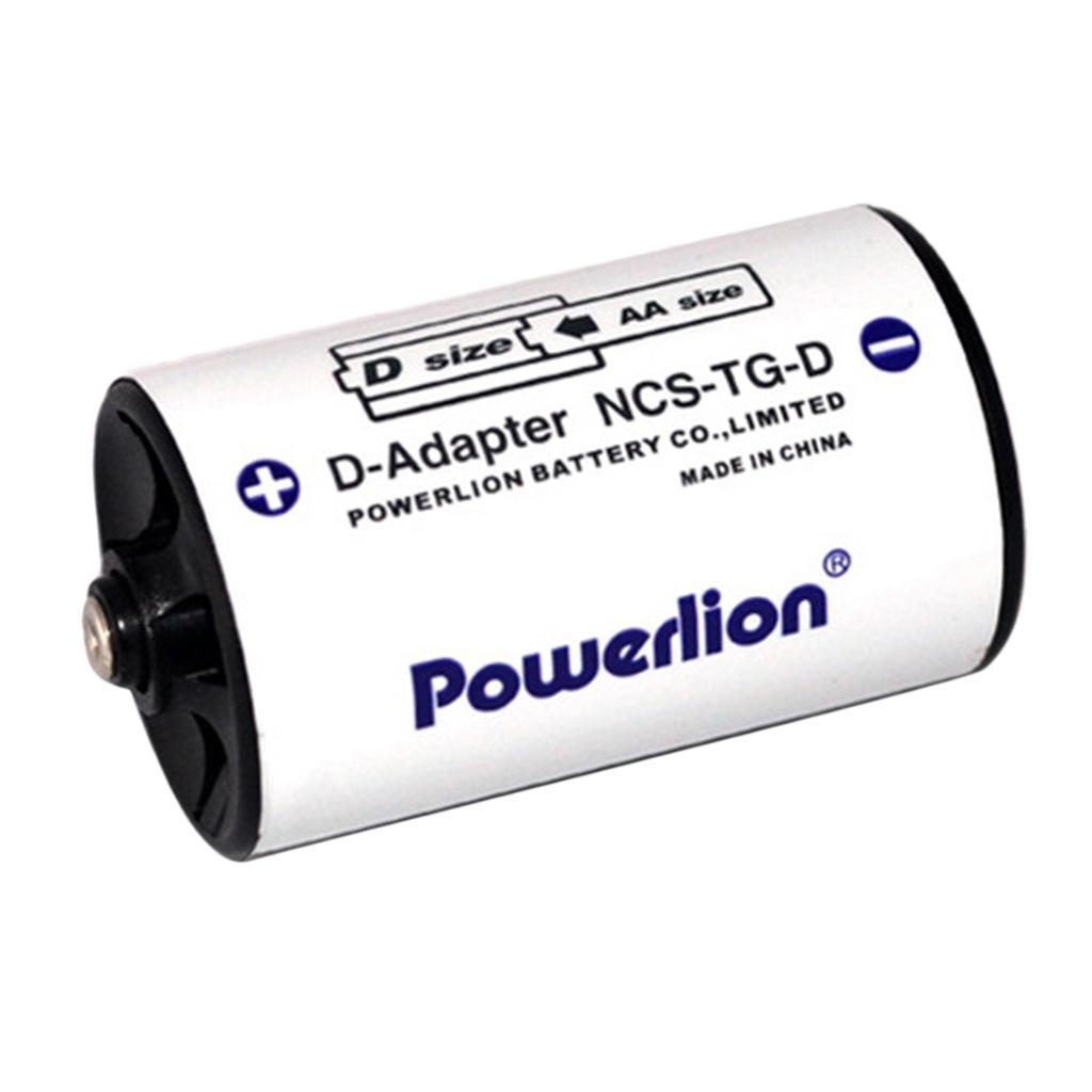 AA To D Size Cell Battery Converter Adaptor Adapter Holder
