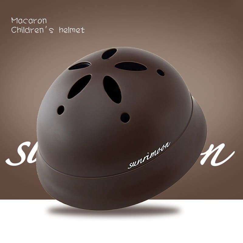 Mũ bảo hiểm trẻ em siêu nhẹ cao cấp Sunrimoon Macaron, 1-5 tuổi, 245g, 9 màu thời trang, tiêu chuẩn CPSC Hoa Kỳ