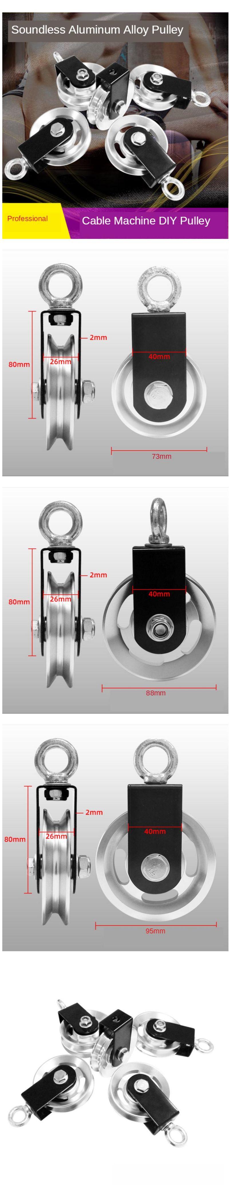 Single Pulley Block Stainless Steel Heavy Duty Hardware Lifting Rope