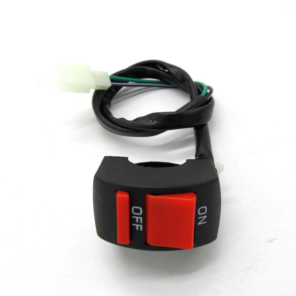 3 Pieces Handlebar Starter Kill Switch For DirtBike 50/70/90/110/125cc