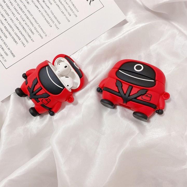 Bao Case Hình Squid Game Dành Cho Airpods 1/ 2/ 3/ Pro Kiểu Dáng Cực Chất - Mã TZAP342