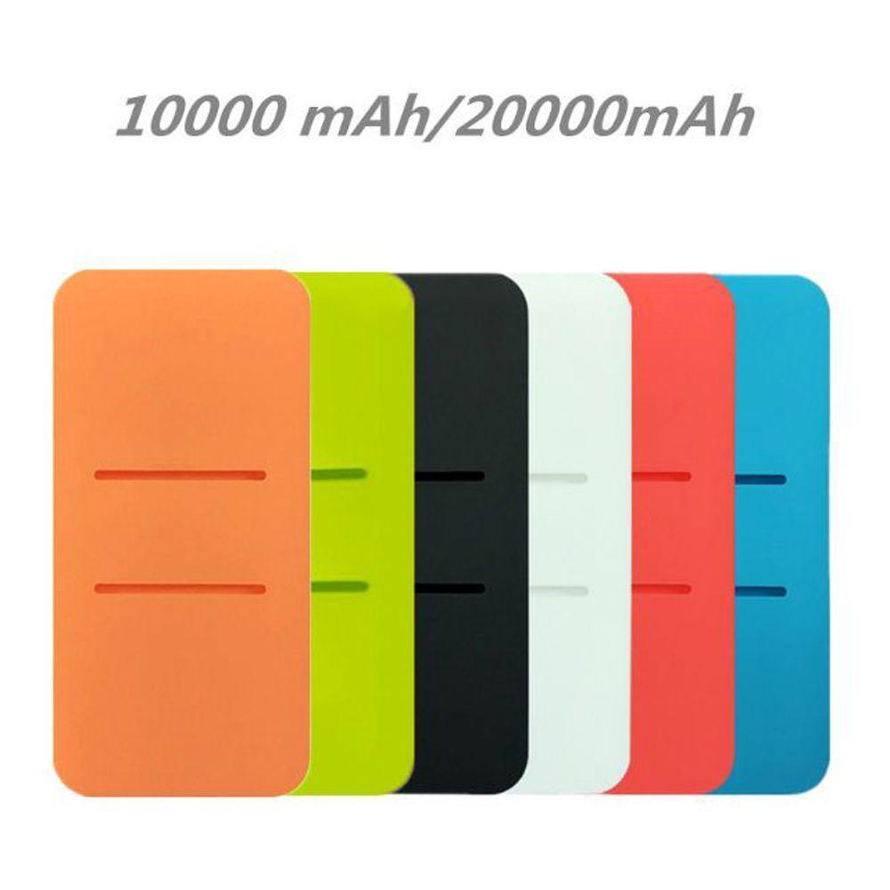 Vỏ Bọc Pin Sạc Dự Phòng USB Chống Trượt / Bụi Bẩn Tiện Dụng Cho Redmi 20000mah 10000mah