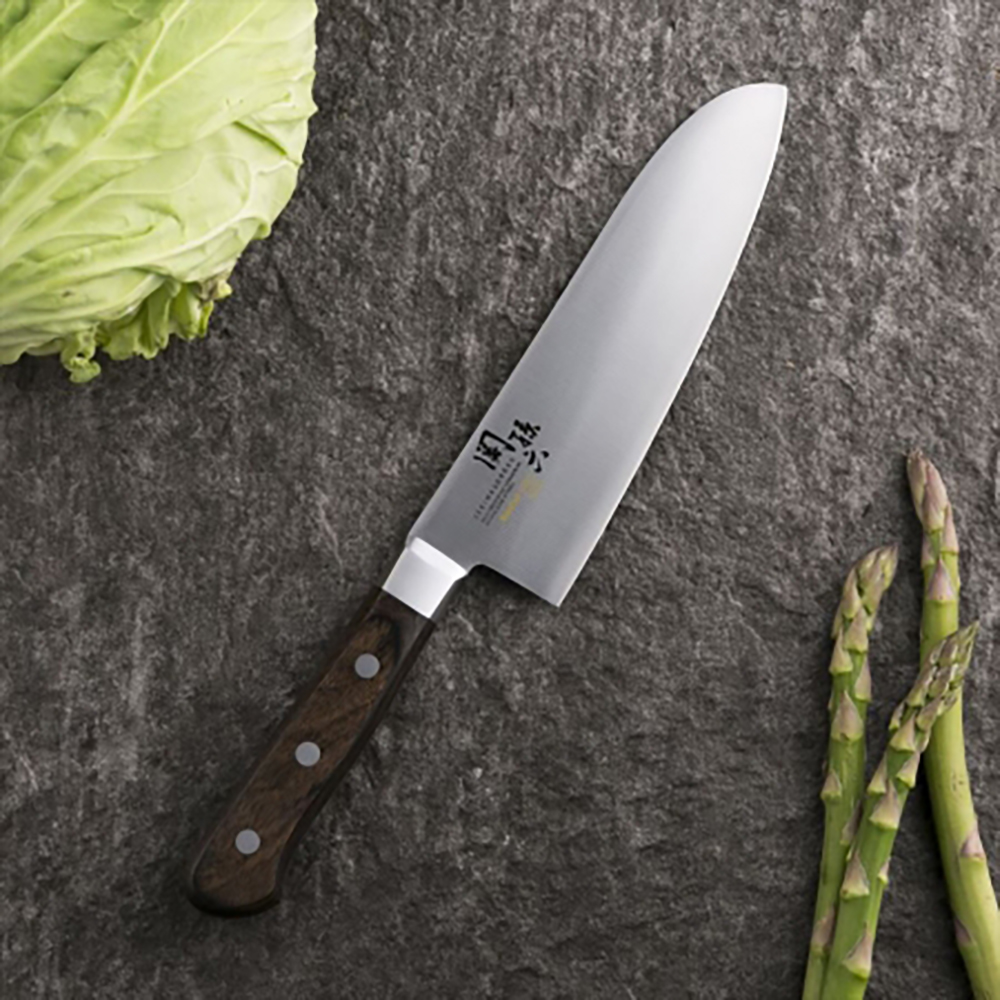 Dao bếp Nhật cao cấp KAI Benifuji Santoku - Dao thái đa năng AB5437 (165mm) - Dao bếp Nhật chính hãng