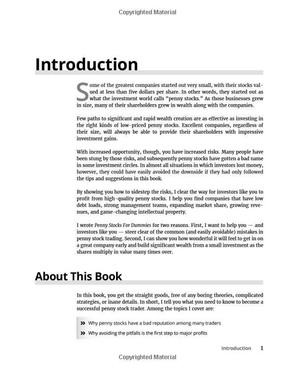 Sách ngoại văn: Penny Stocks For Dummies 3rd Edition