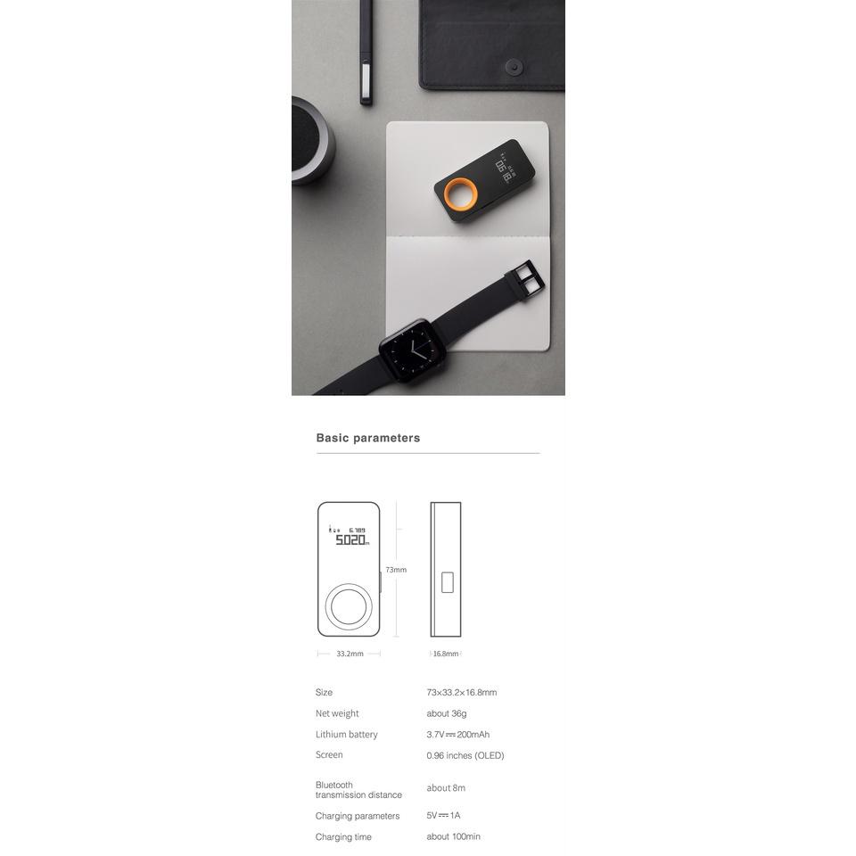 Máy Đo Khoảng Cách Bằng Laser Thông Minh 30M Màn Hình OLED Nối Sang Mihome xiaomi