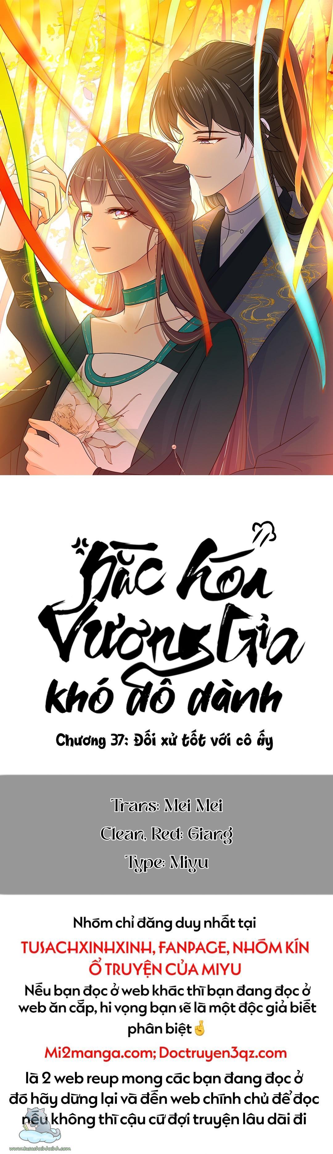 hắc hoá vương gia khó dỗ dành chapter 37 2