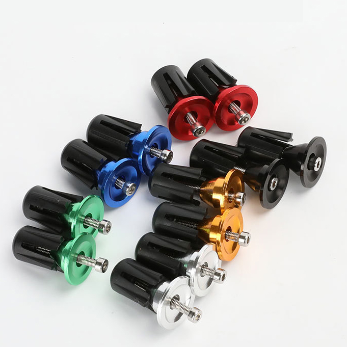 Nắp Chụp Tay Lái Ghi Đông Xe Đạp Leo Núi MTB Chất Liệu Nhôm MaiLee