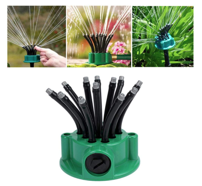 Vòi tưới cây phun nước 360 độ có thể điều chỉnh sân vườn