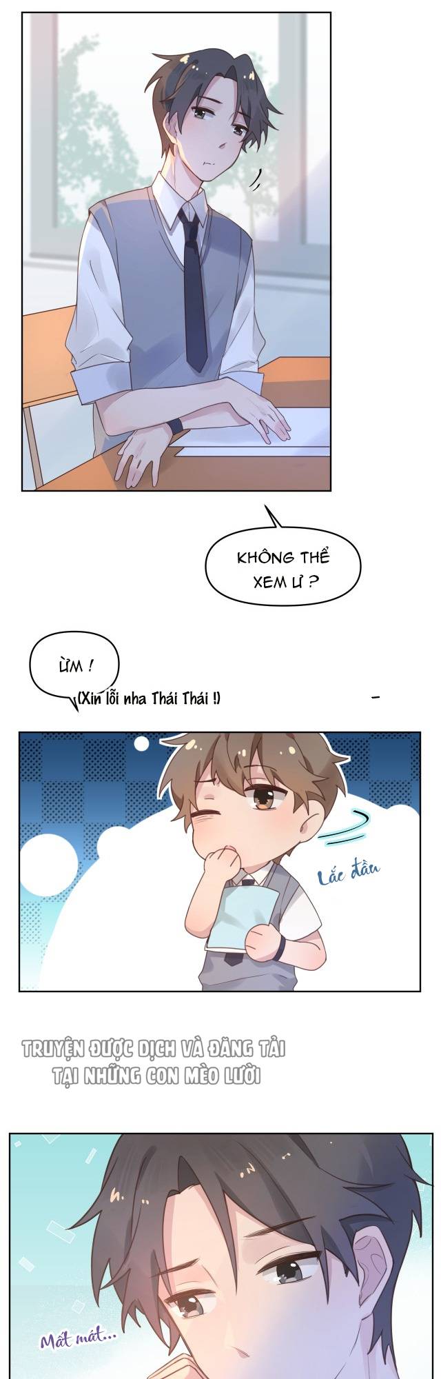 mối tình đầu của cậu ấy là tôi chapter 3 26