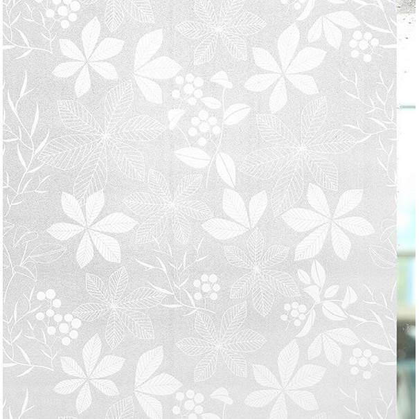 Combo 5m Decal Giấy Dán Kính Hoa Trắng