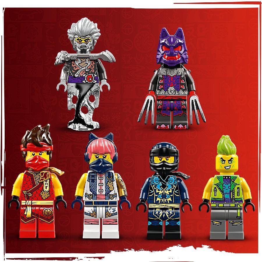 LEGO NINJAGO 71818 Đồ Chơi Lắp Ráp Đấu Trường Ninjago (659 chi tiết)