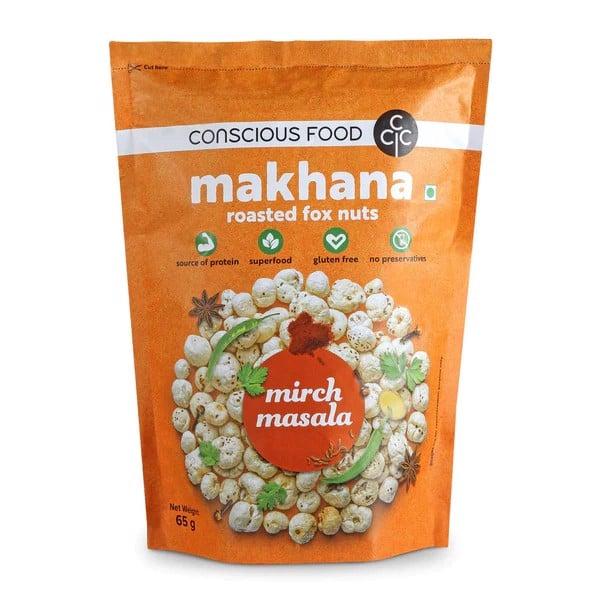 Hạt Sen Nổ phồng Makhana vị Cay Mirch Masala 65 gr Hạt Fox Nut